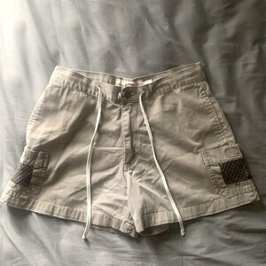 Khaki Green Hiking Shorts